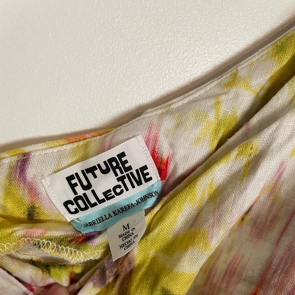 Target Future Collection Floral One shoulder Midi Dress - Picture 7 of 8